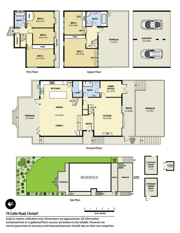 Floorplan of Homely house listing, 74 Cutler Road, Clontarf NSW 2093