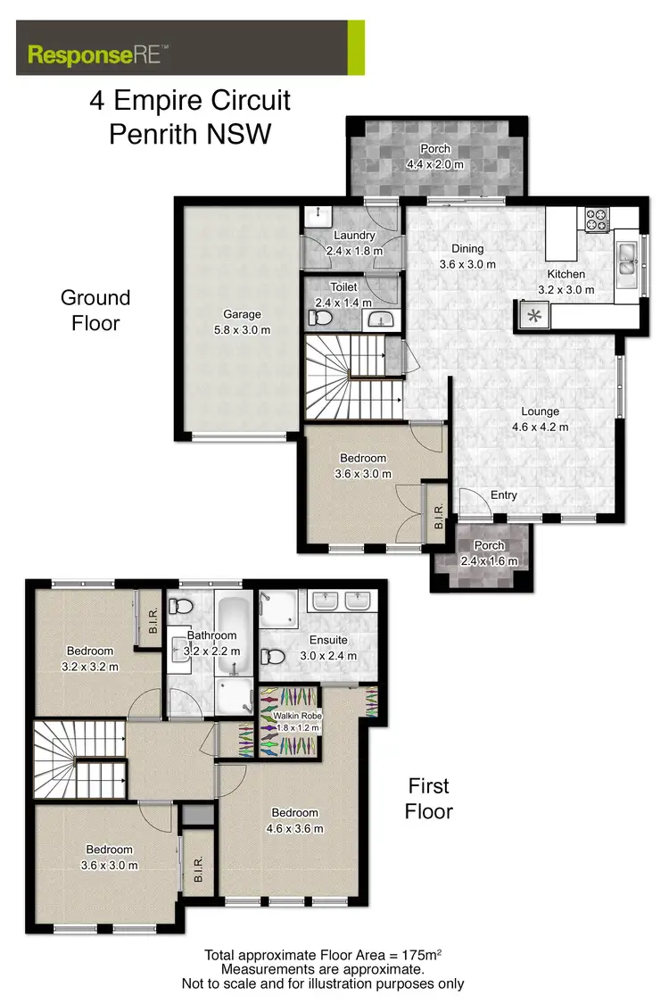 Floorplan of Homely house listing, 4 Empire Circuit, Penrith NSW 2750
