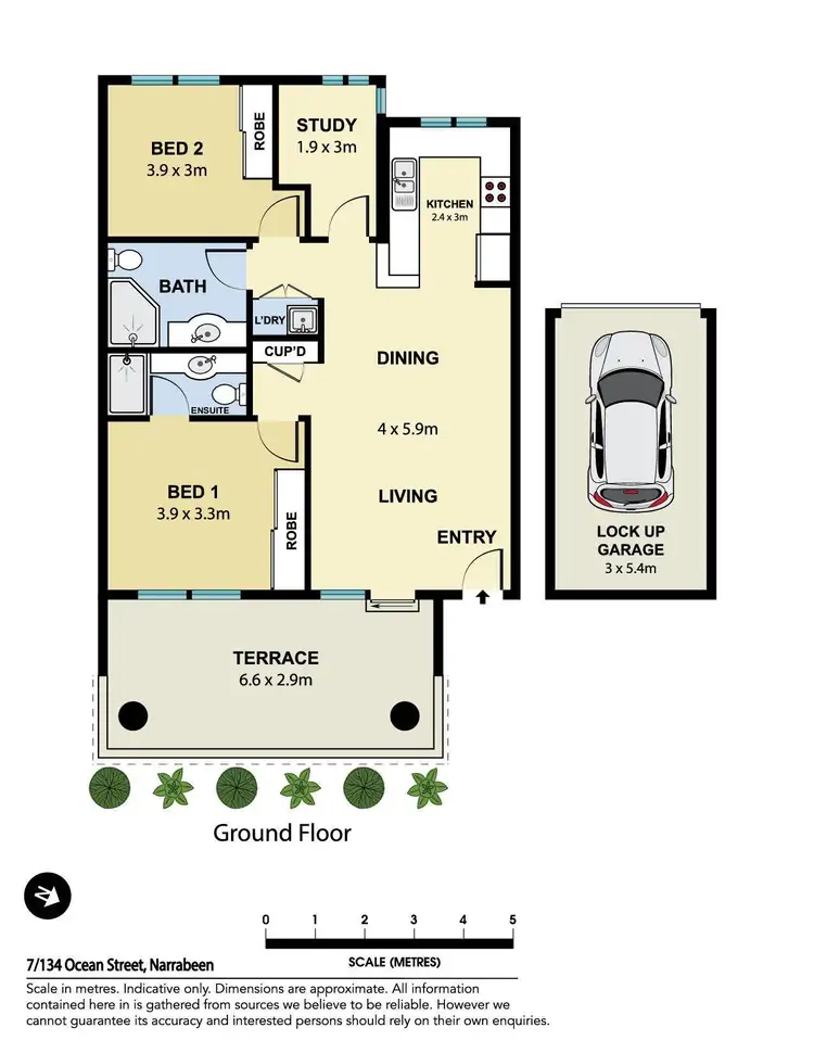 Floorplan of Homely apartment listing, 7/134-138 Ocean Street, Narrabeen NSW 2101