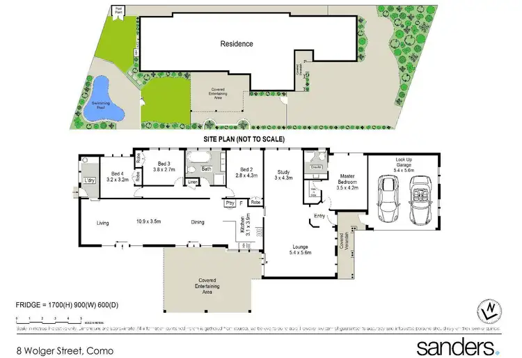 Floorplan of Homely house listing, 8 Wolger Street, Como NSW 2226