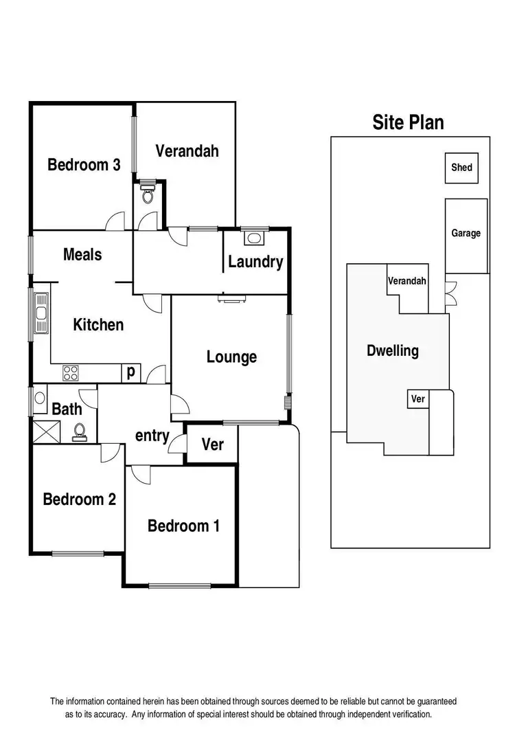 Floorplan of Homely house listing, 12 Kelverne Street, Reservoir VIC 3073