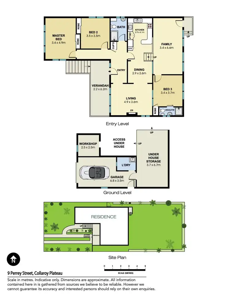 Floorplan of Homely house listing, 9 Perrey Street, Collaroy Plateau NSW 2097