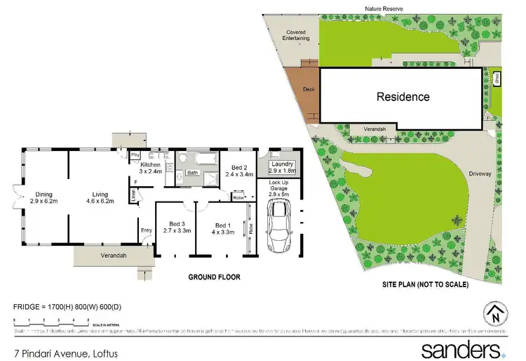 Floorplan of Homely house listing, 7 Pindari Avenue, Loftus NSW 2232