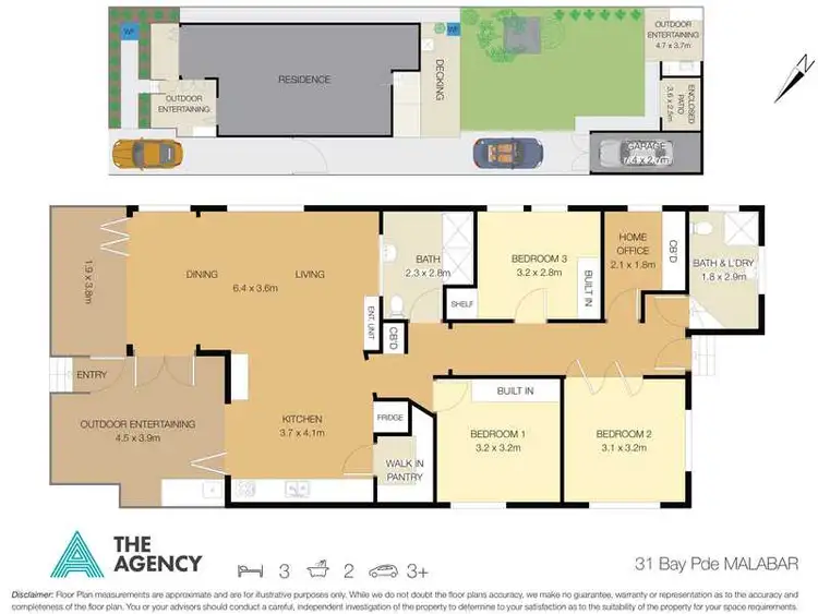Floorplan of Homely house listing, 31 Bay Parade, Malabar NSW 2036