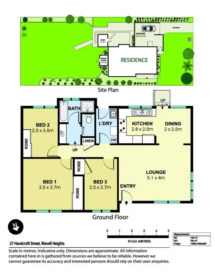 Floorplan of Homely house listing, 27 Handcroft Street, Wavell Heights QLD 4012