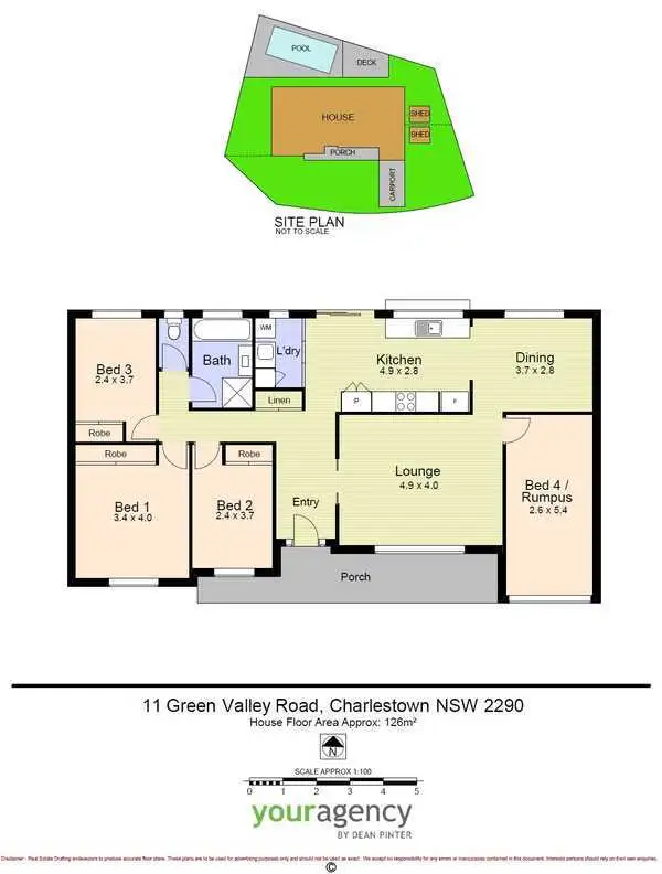 Floorplan of Homely house listing, 11 Green Valley Way, Charlestown NSW 2290