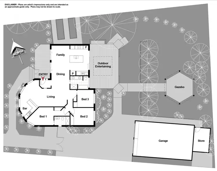 Floorplan of Homely house listing, 33 Wisdom Street, Hughes ACT 2605