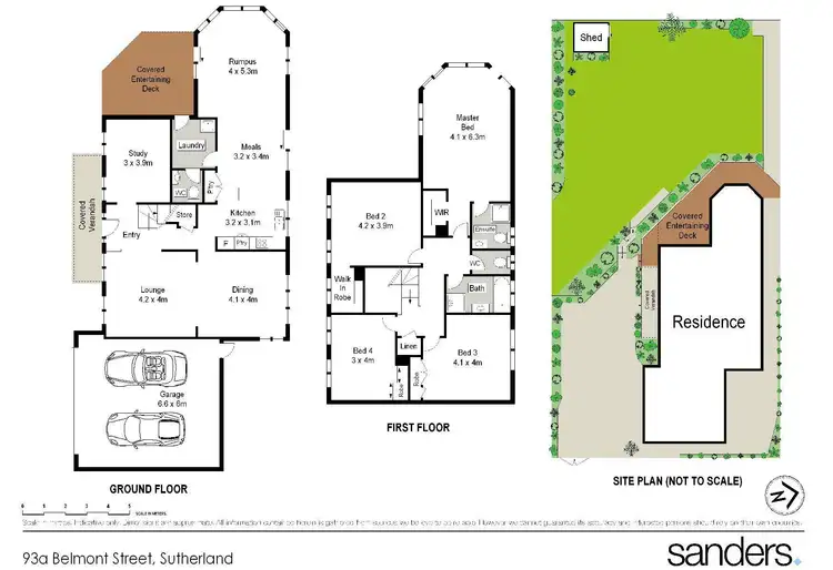 Floorplan of Homely house listing, 93a Belmont Street, Sutherland NSW 2232
