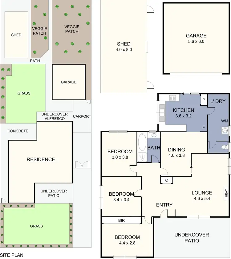 Floorplan of Homely house listing, 39 Cuthbert Street, Broadmeadows VIC 3047
