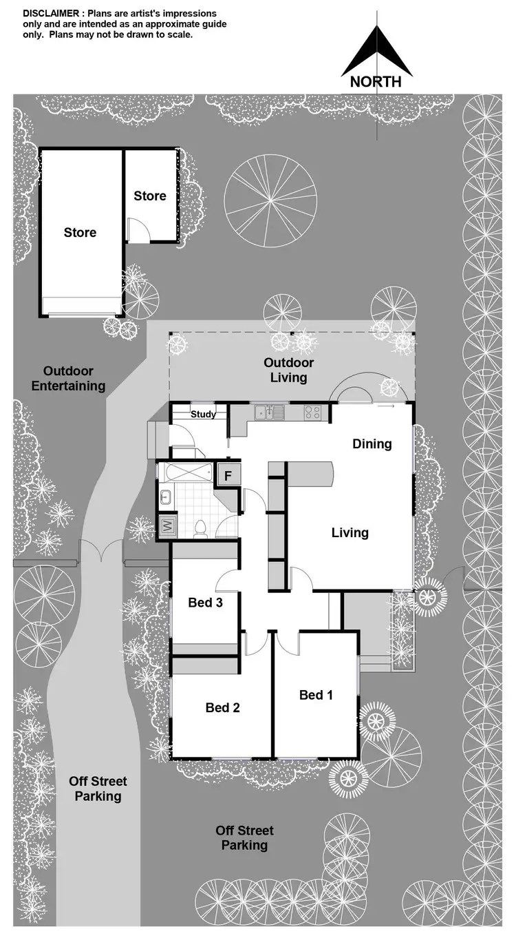 Floorplan of Homely house listing, 39 Turner Place, Yarralumla ACT 2600
