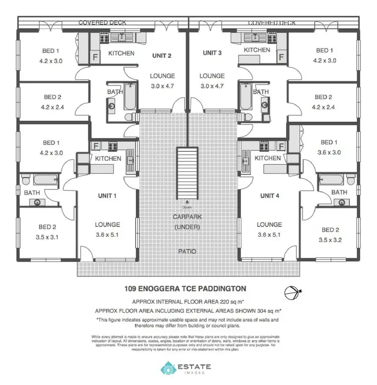 Floorplan of Homely house listing, 109 Enoggera Terrace, Paddington QLD 4064