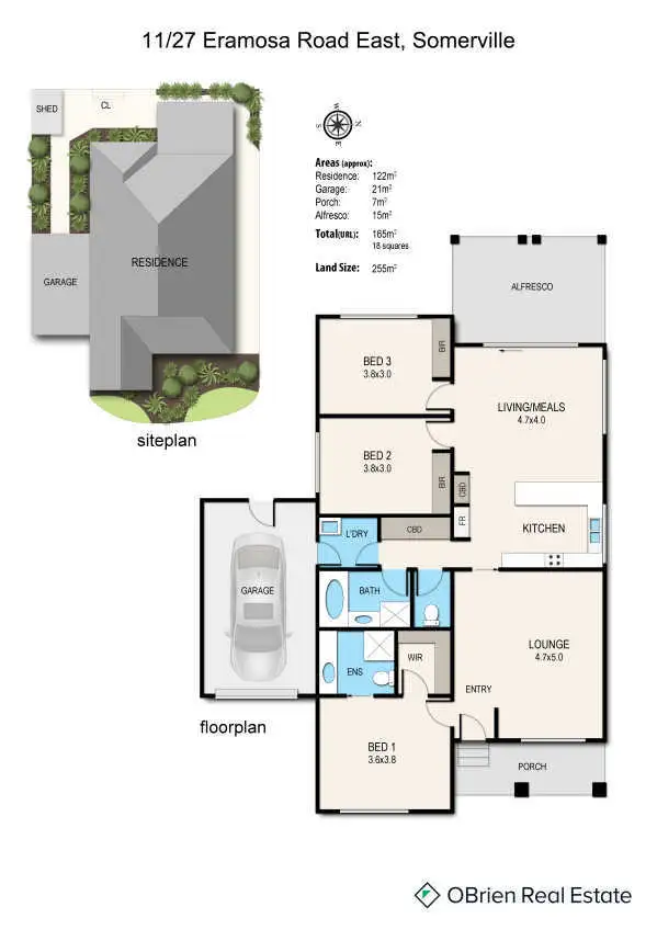 Floorplan of Homely unit listing, 11/27 Eramosa Road, Somerville VIC 3912