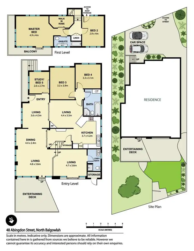 Floorplan of Homely house listing, 48 Abingdon Street, North Balgowlah NSW 2093