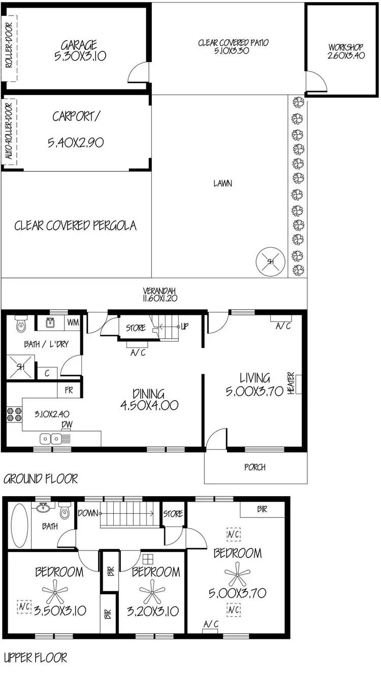 Floorplan of Homely house listing, 13 Eagle Court, Semaphore Park SA 5019