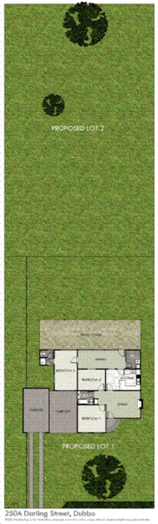 Floorplan of Homely house listing, 250A Darling Street, Dubbo NSW 2830