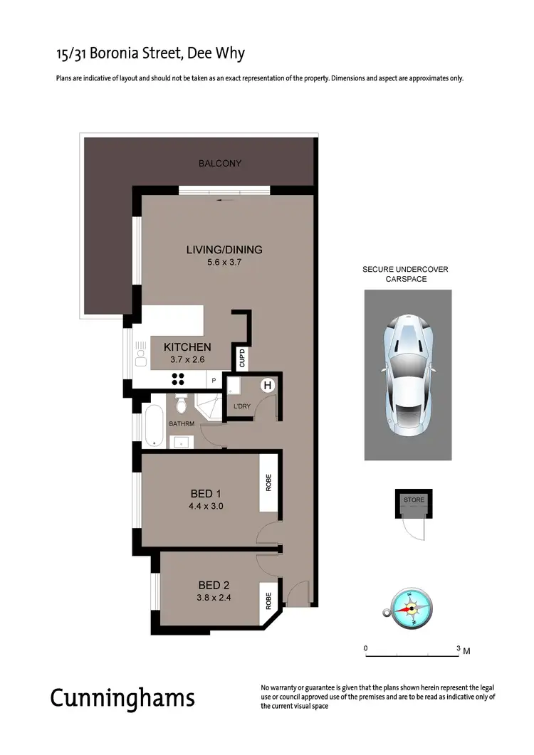 Floorplan of Homely apartment listing, 15/31 Boronia Street, Dee Why NSW 2099