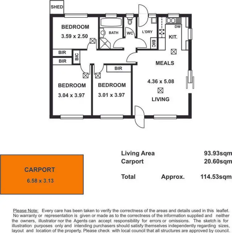 Floorplan of Homely unit listing, 5/204 Seaview Road, Henley Beach South SA 5022