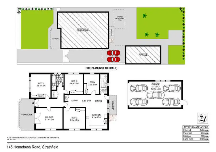 Floorplan of Homely house listing, 145 Homebush Road, Strathfield NSW 2135
