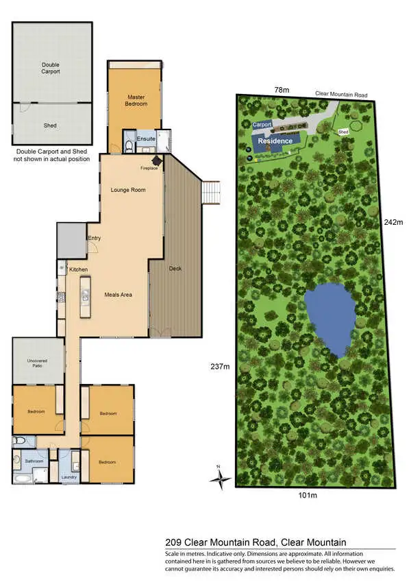 Floorplan of Homely house listing, 209 Clear Mountain Road, Clear Mountain QLD 4500
