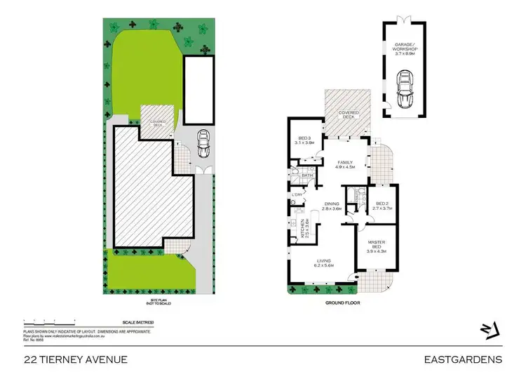 Floorplan of Homely house listing, 22 Tierney Avenue, Eastgardens NSW 2036