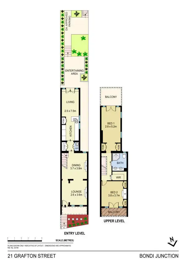 Floorplan of Homely house listing, 21 Grafton Street, Bondi Junction NSW 2022