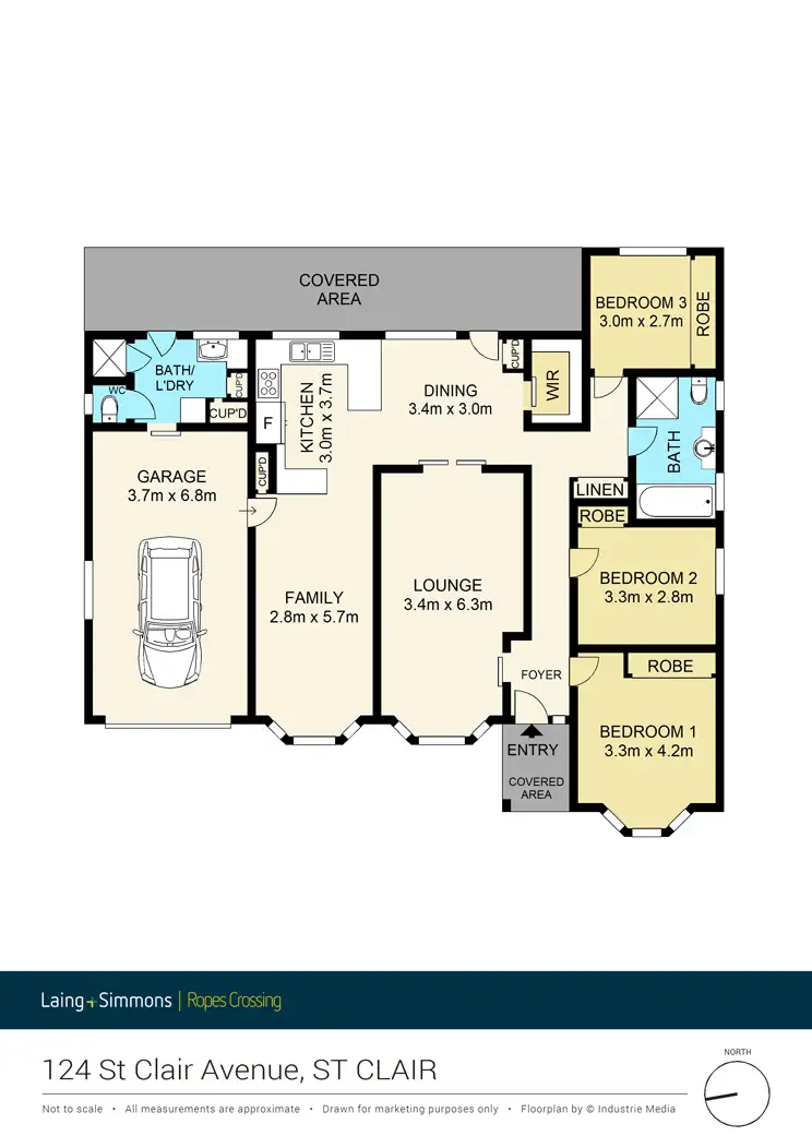 Floorplan of Homely house listing, 124 St Clair Avenue, St Clair NSW 2759