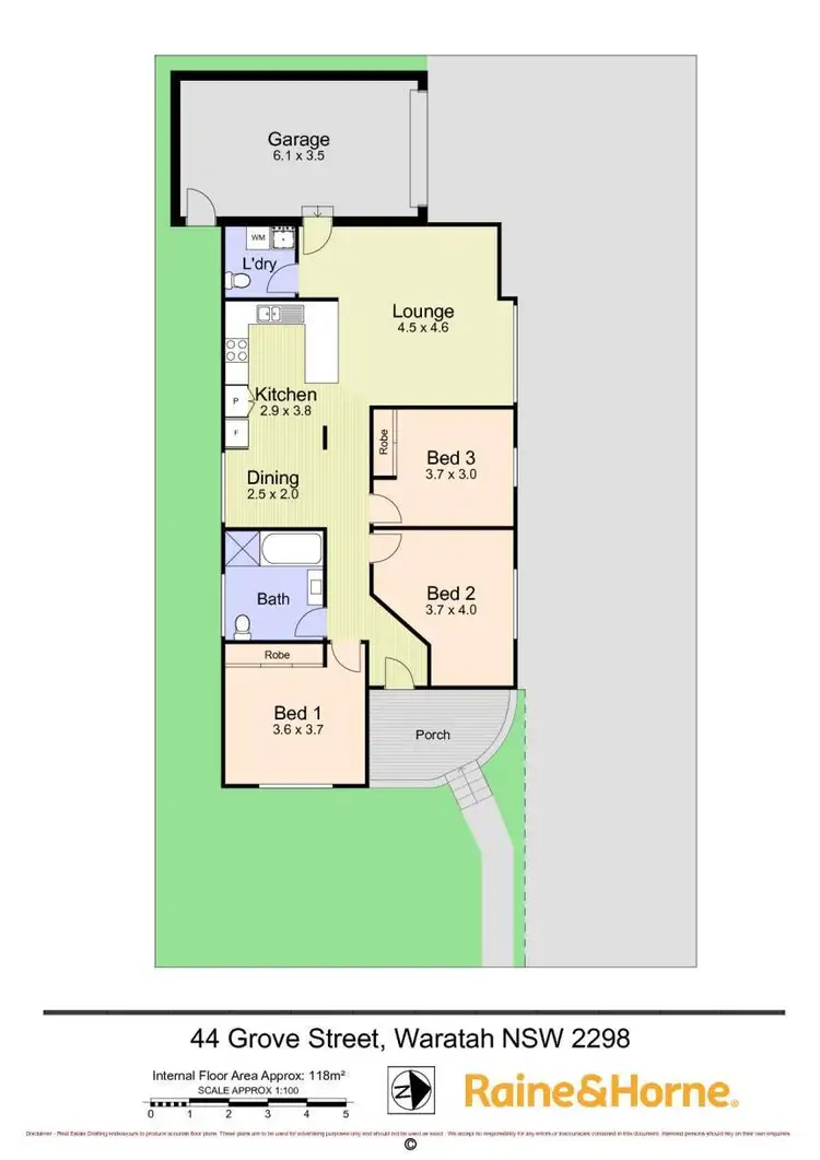 Floorplan of Homely house listing, 44 Grove Street, Waratah NSW 2298