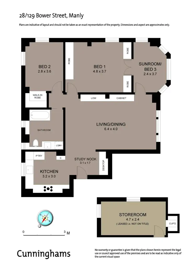 Floorplan of Homely apartment listing, 28/129 Bower Street, Manly NSW 2095