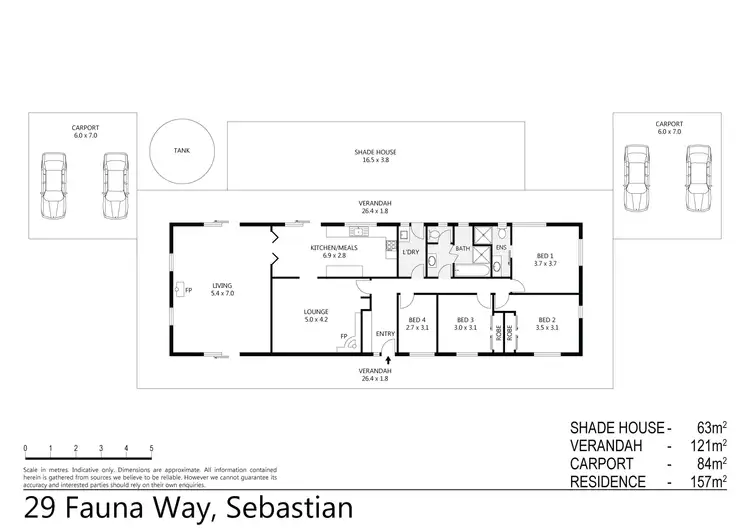 Floorplan of Homely house listing, 29 Fauna Way, Sebastian VIC 3556
