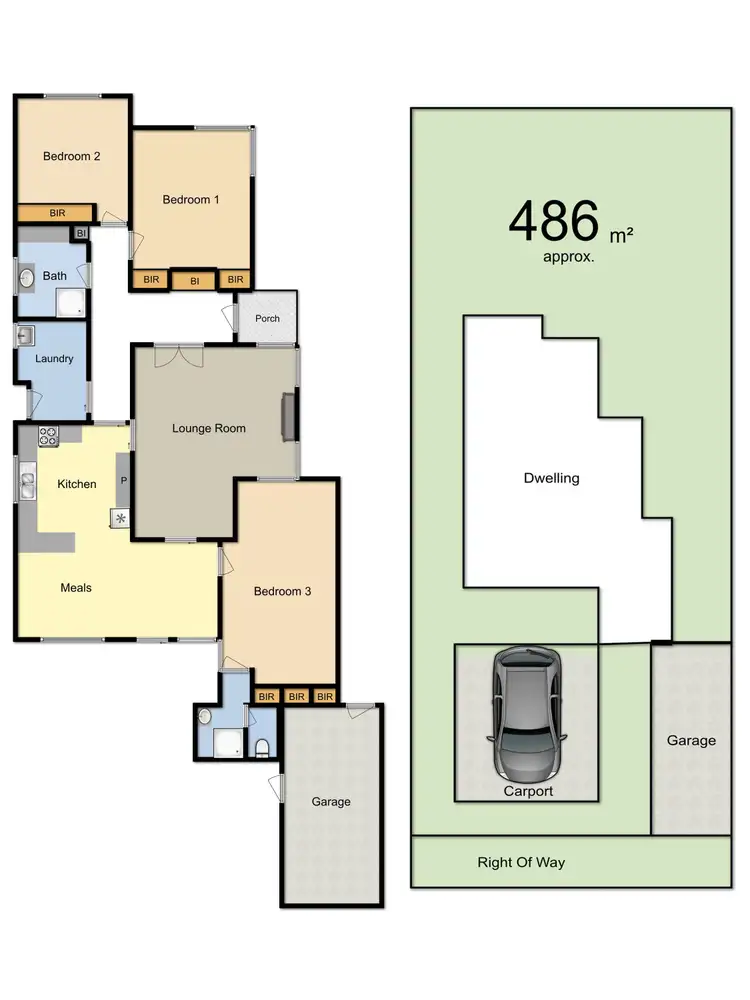 Floorplan of Homely house listing, 33 Edwardes Street, Reservoir VIC 3073