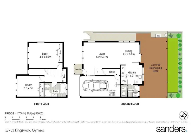 Floorplan of Homely townhouse listing, 5/753-757 Kingsway, Gymea NSW 2227