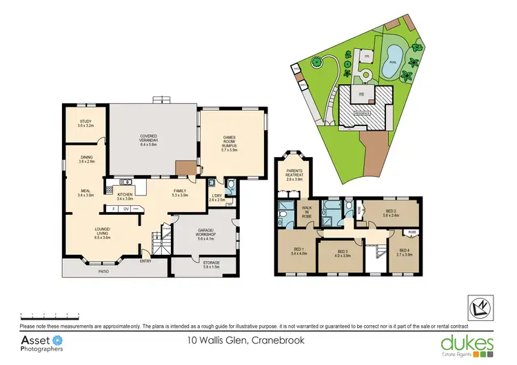 Floorplan of Homely house listing, 10 Wallis Glen, Cranebrook NSW 2749
