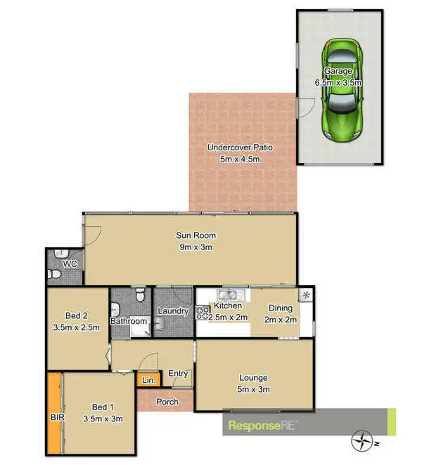 Floorplan of Homely house listing, 8 Olga Street, Blacktown NSW 2148