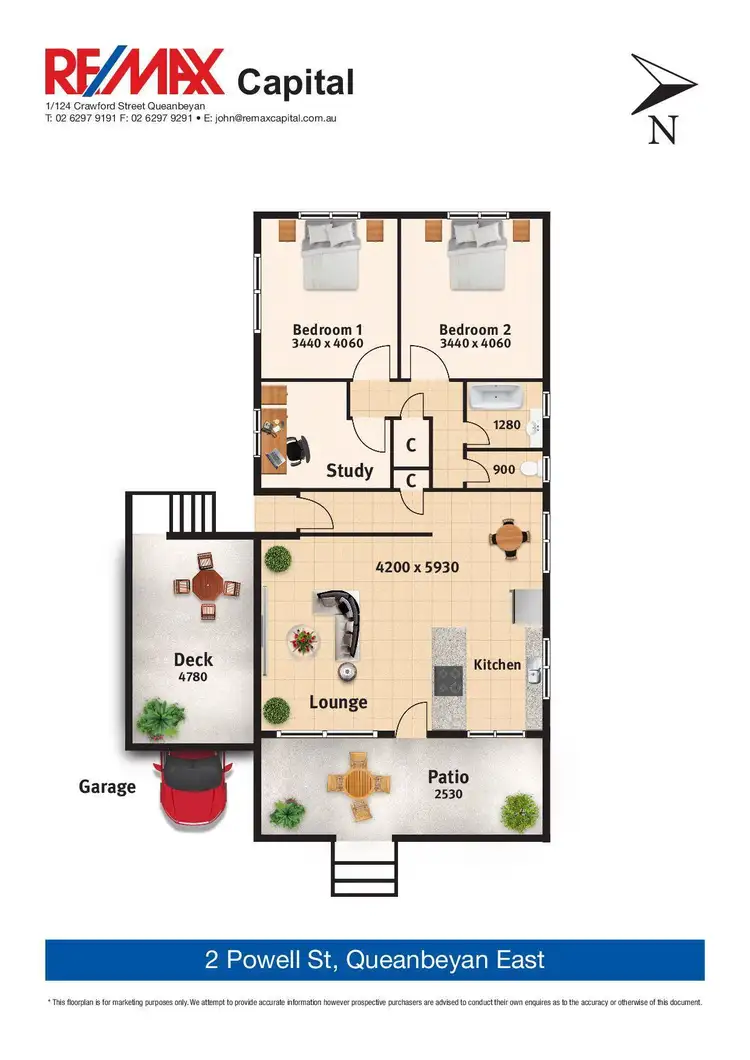 Floorplan of Homely house listing, 2 Powell Street, Queanbeyan NSW 2620