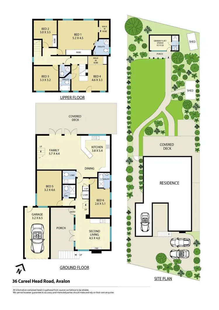 Floorplan of Homely house listing, 36 Careel Head Road, Avalon Beach NSW 2107