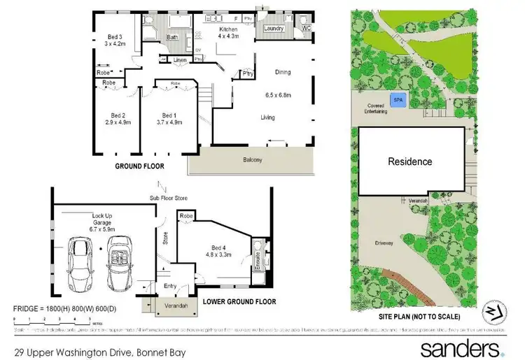 Floorplan of Homely house listing, 29 Upper Washington Drive, Bonnet Bay NSW 2226