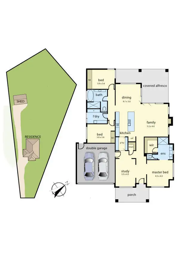 Floorplan of Homely house listing, 2/976 Princes Way, Drouin VIC 3818