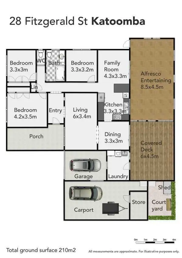 Floorplan of Homely house listing, 28 Fitzgerald Street, Katoomba NSW 2780