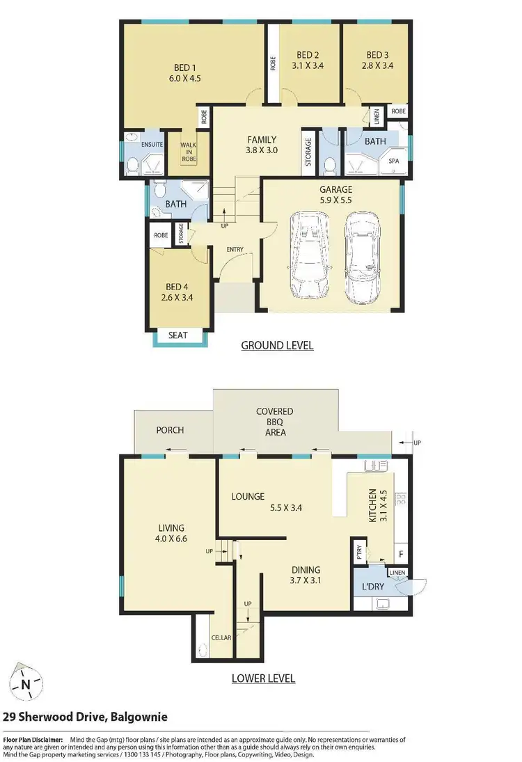 Floorplan of Homely house listing, 29 Sherwood Drive, Balgownie NSW 2519