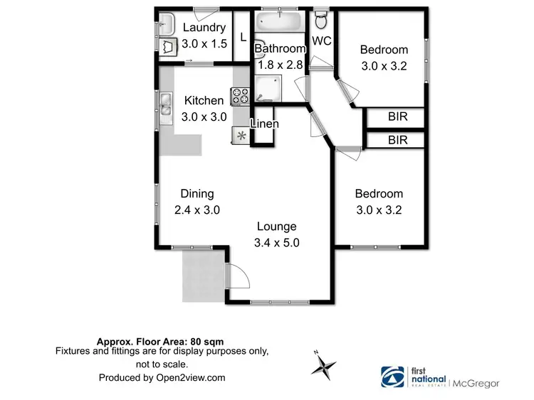 Floorplan of Homely unit listing, 8/3 Madison Avenue, Brighton TAS 7030