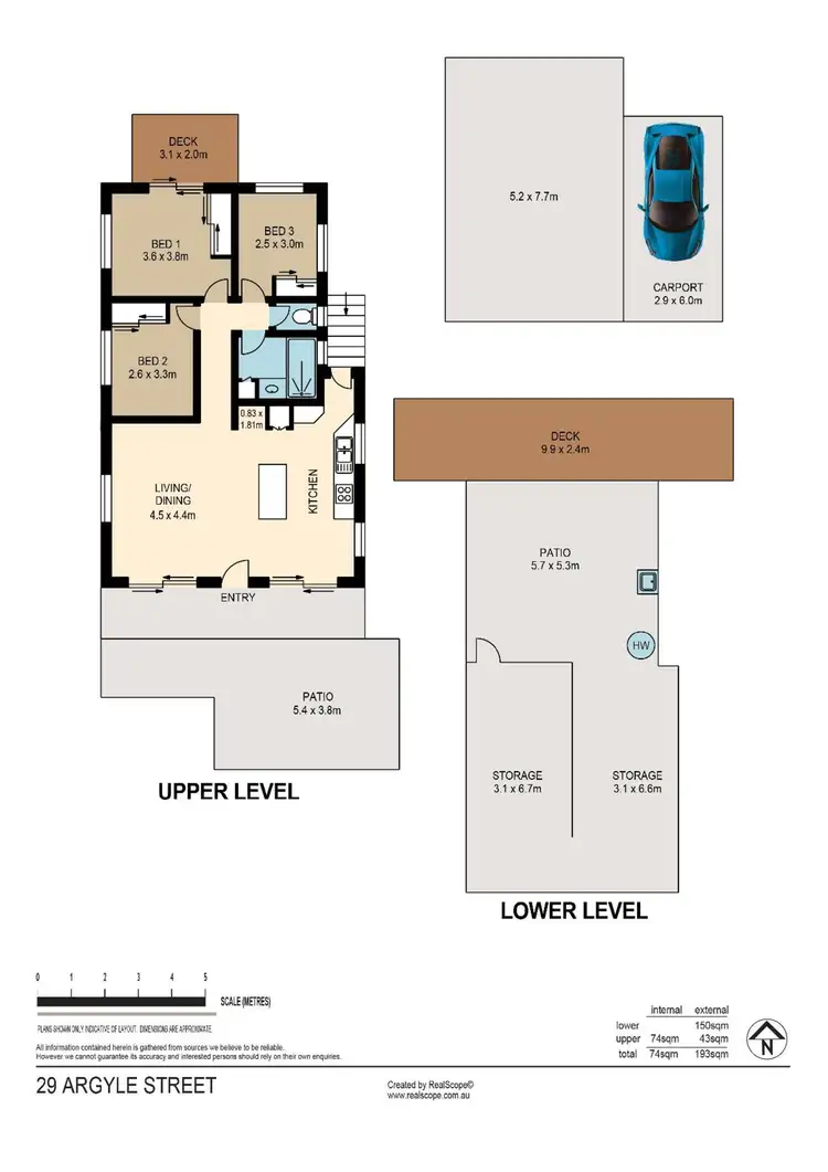 Floorplan of Homely house listing, 22 Carlyle Street, Seventeen Mile Rocks QLD 4073