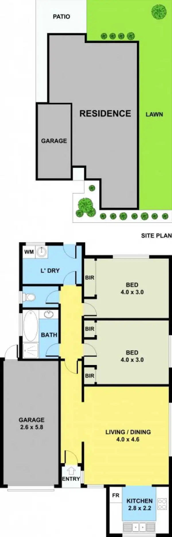 Floorplan of Homely unit listing, 7/39 Kennedy Street, Glenroy VIC 3046