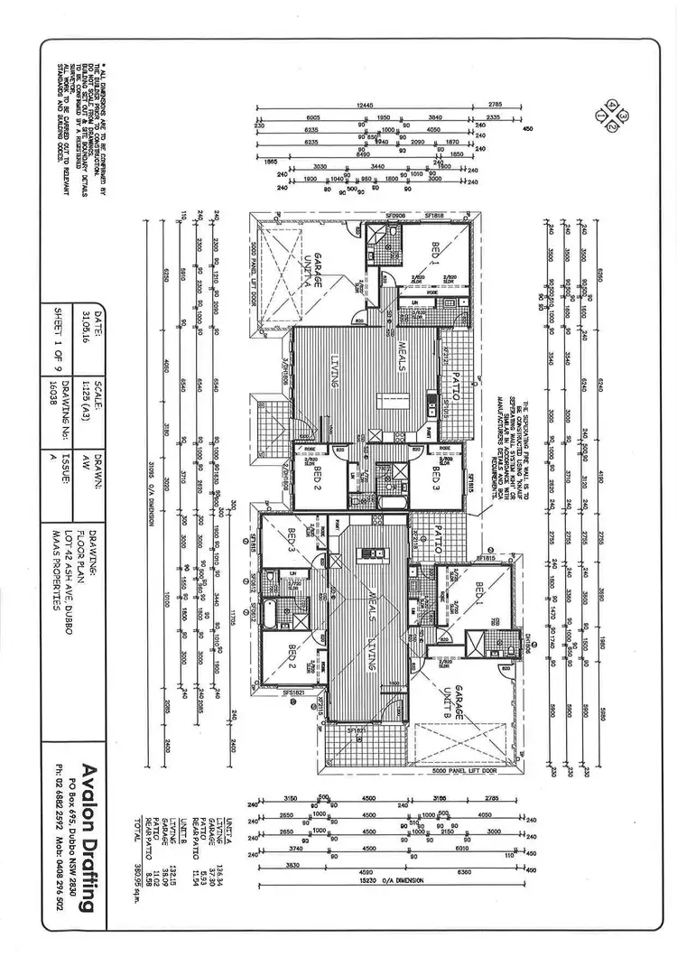 Floorplan of Homely semi-detached listing, 147A Boundary Road, Dubbo NSW 2830