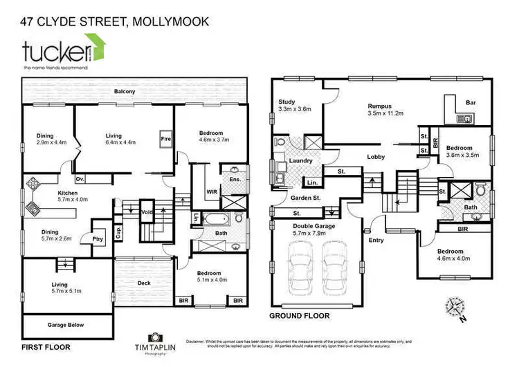 Floorplan of Homely house listing, 47 Clyde Street, Mollymook NSW 2539