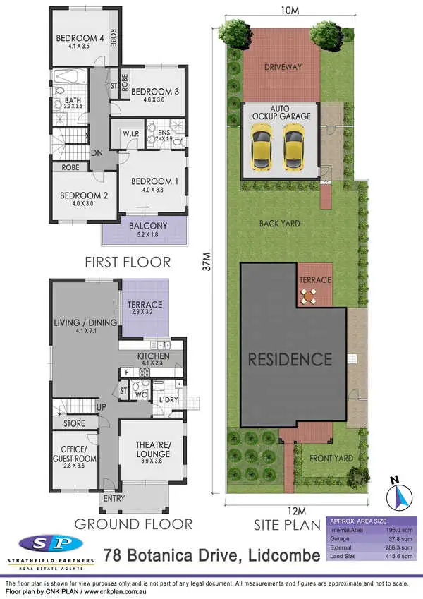 Floorplan of Homely house listing, 78 Botanica Drive, Lidcombe NSW 2141