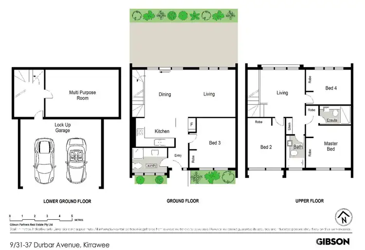 Floorplan of Homely townhouse listing, 9/31-37 Durbar Ave, Kirrawee NSW 2232