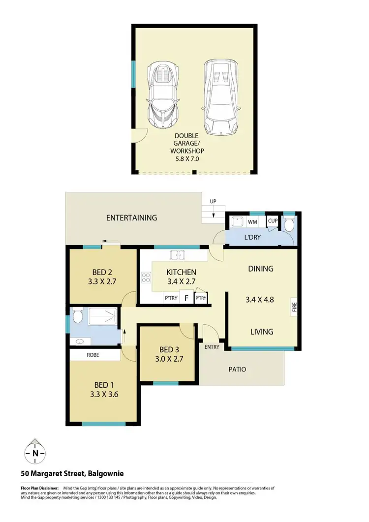 Floorplan of Homely house listing, 50 Margaret Street, Balgownie NSW 2519