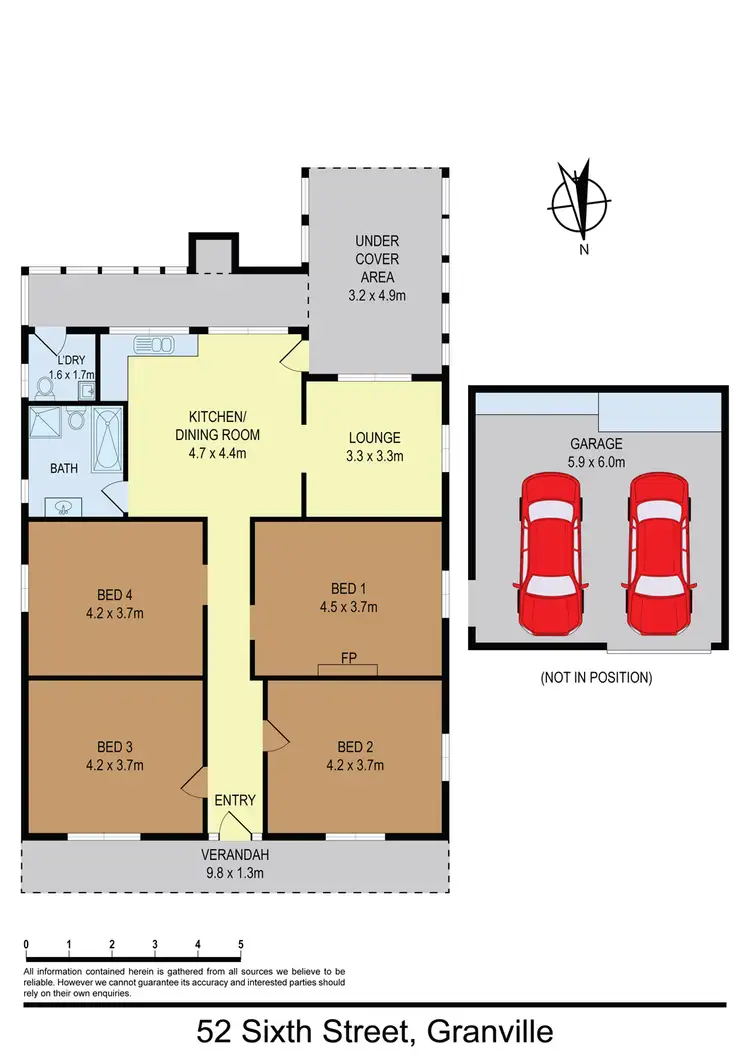 Floorplan of Homely house listing, 52 Sixth Street, Granville NSW 2142