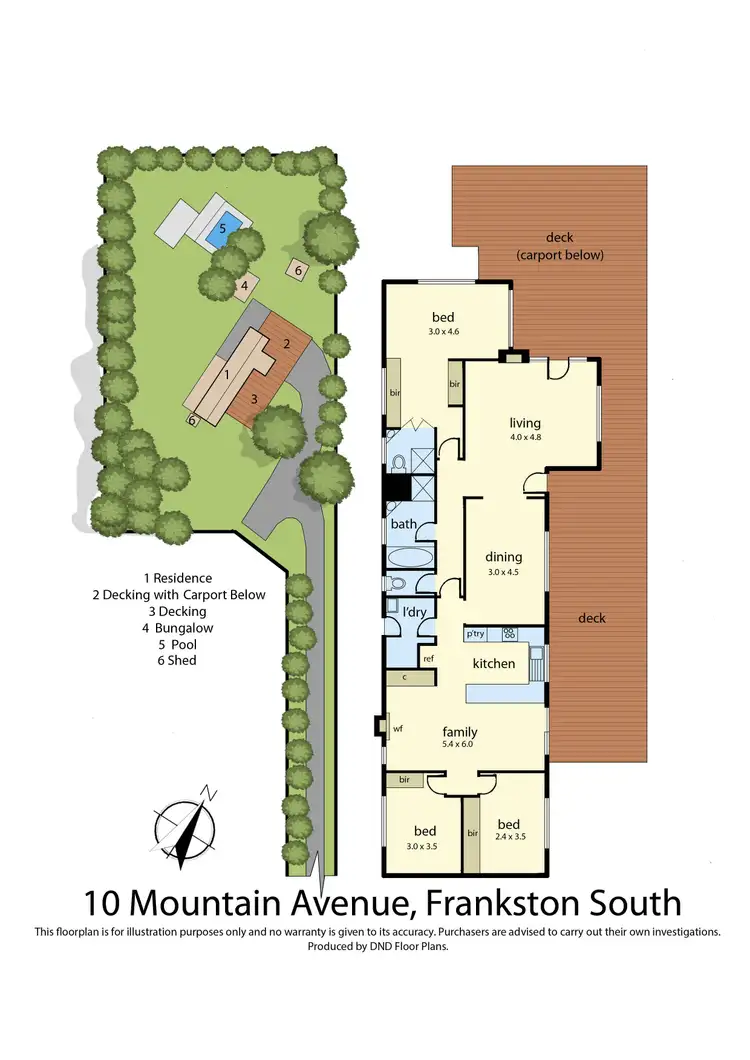 Floorplan of Homely house listing, 10 Mountain Avenue, Frankston South VIC 3199