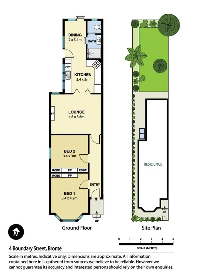 Floorplan of Homely house listing, 4 Boundary Street, Bronte NSW 2024